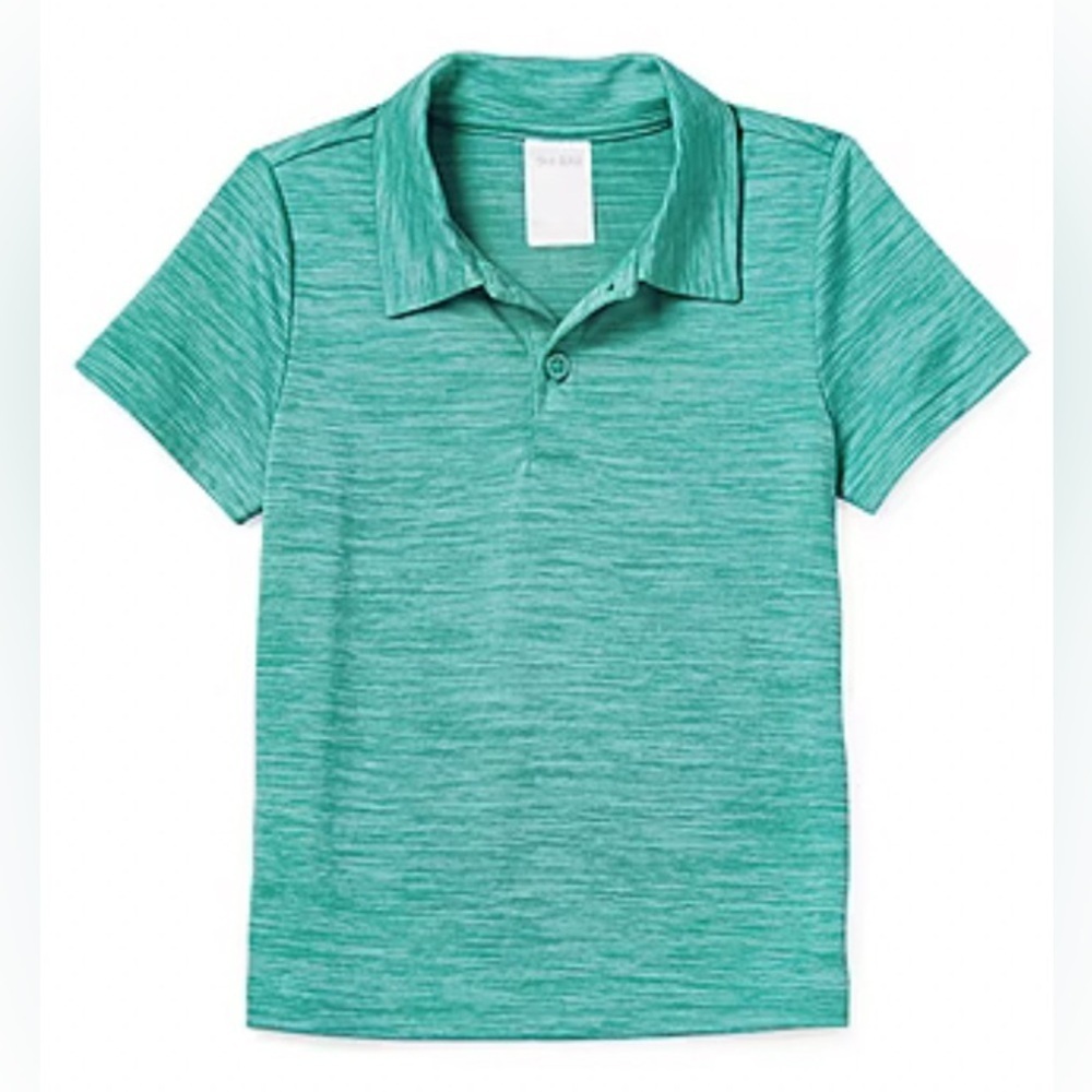 Okie Dokie - NEW - Toddler & Little Boys Active Short Sleeve Polo Shirt.